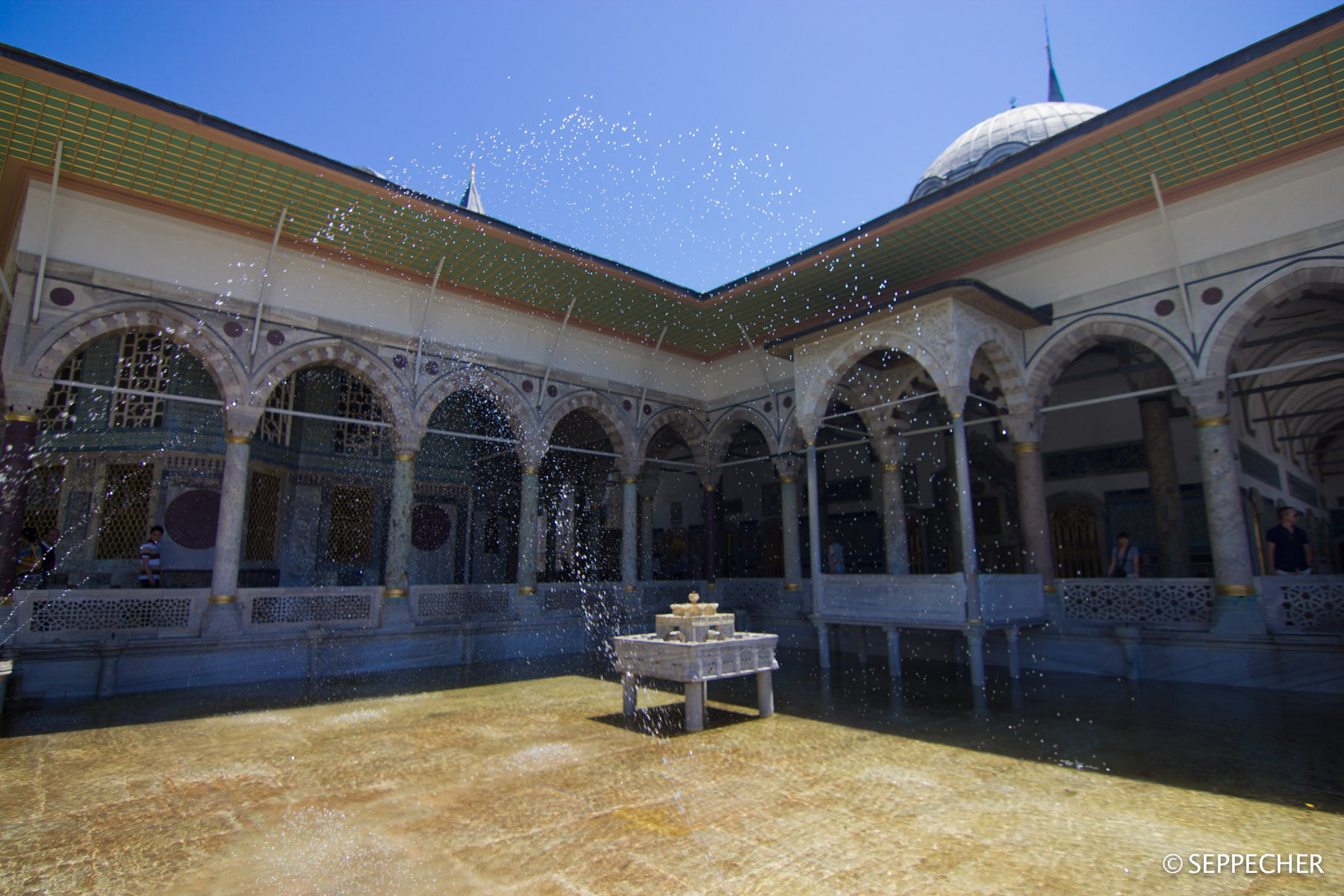 Le palais Topkapi.