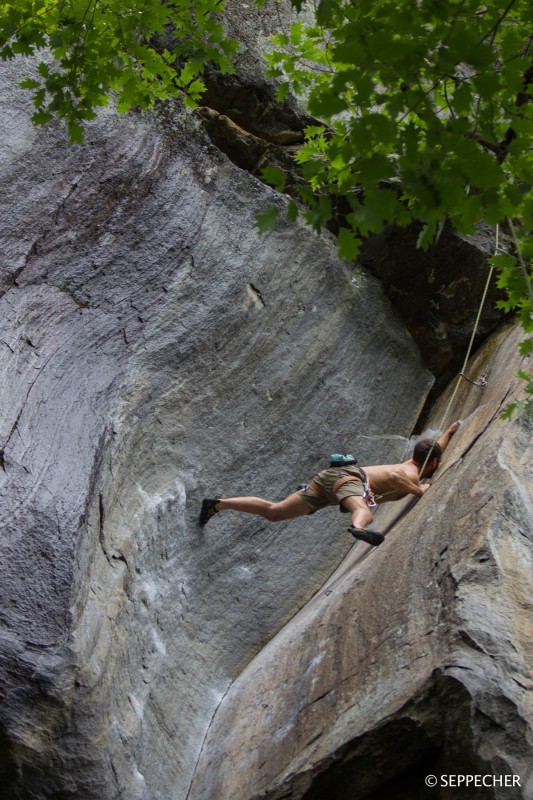 Laurent dans Flying Hawaian 6c+