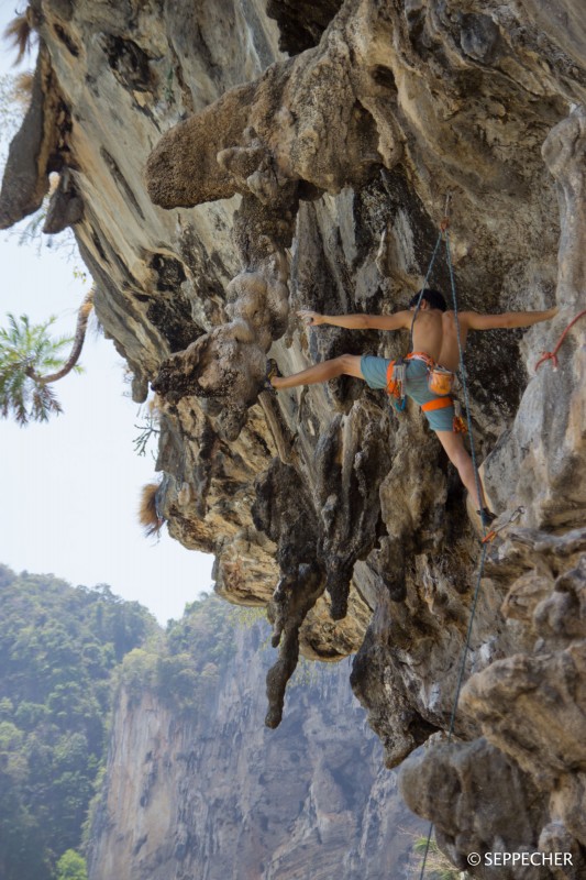 Moi même dans le même 6c.